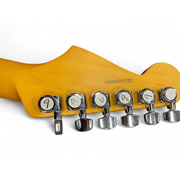 Used 2025 Fender American Professional II Stratocaster Miami Blue Solid Body Electric Guitar