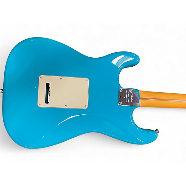 Used 2025 Fender American Professional II Stratocaster Miami Blue Solid Body Electric Guitar