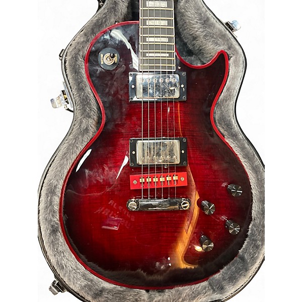 Used Epiphone les paul widow Crimson Red Trans Solid Body Electric Guitar