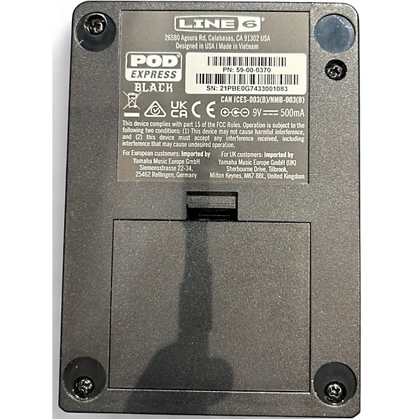 Used Line 6 Pocket Pod Express Amp Modeler Effect Processor