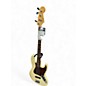 Used 2008 Fender American Standard Jazz Bass Olympic White Electric Bass Guitar
