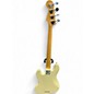 Used 2008 Fender American Standard Jazz Bass Olympic White Electric Bass Guitar