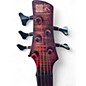 Used Ibanez SR875 W/AGUILAR PICKUPS/DROP TUNER BROWN TOPAZ BURST FLAT Electric Bass Guitar