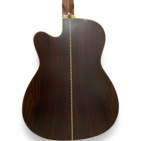 Used Epiphone MASTERBILT EF-500RCCE Vintage Natural Acoustic Electric Guitar