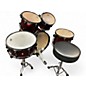 Used SPL 5 Piece Kicker Red Drum Kit