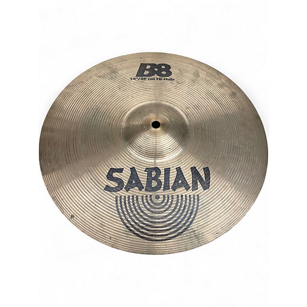 Used SABIAN 14in B8 Hi Hat Pair Cymbal