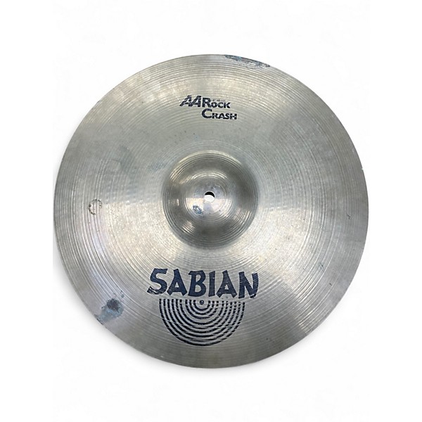 Used SABIAN 18in AA Rock Crash Brilliant Cymbal