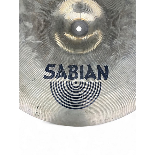 Used SABIAN 18in AA Rock Crash Brilliant Cymbal