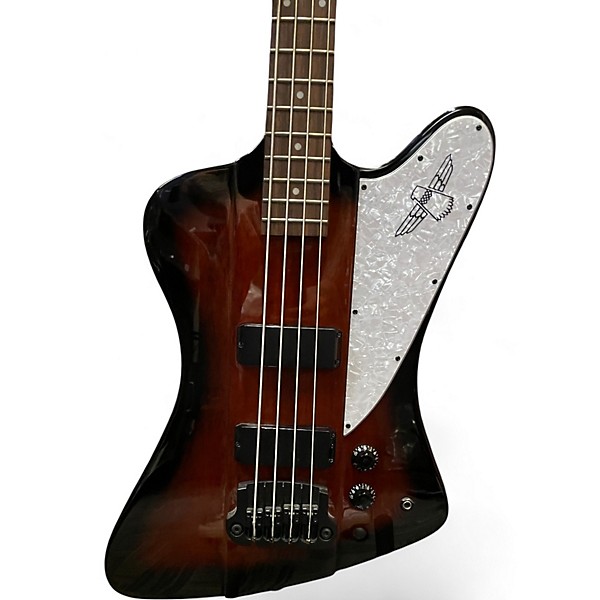 Used Epiphone Thunderbird E1 2 Tone Sunburst Electric Bass Guitar