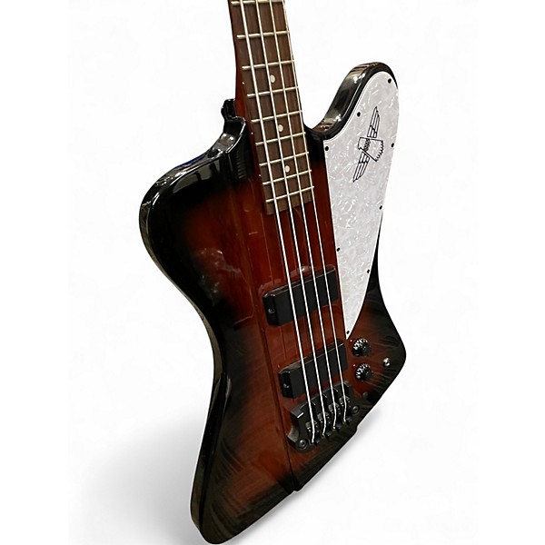 Used Epiphone Thunderbird E1 2 Tone Sunburst Electric Bass Guitar