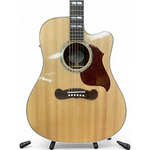 Used Gibson Songwriter Deluxe Studio Natural Acoustic Electric Guitar