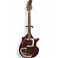 Used Danelectro Coral Sitar-Red Flake Red Solid Body Electric Guitar thumbnail