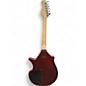 Used Danelectro Coral Sitar-Red Flake Red Solid Body Electric Guitar