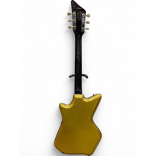 Used Airline JETSONS '59 Deluxe Gold Metal Flake Metallic Gold Solid Body Electric Guitar