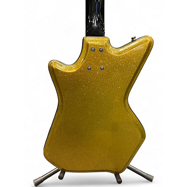 Used Airline JETSONS '59 Deluxe Gold Metal Flake Metallic Gold Solid Body Electric Guitar