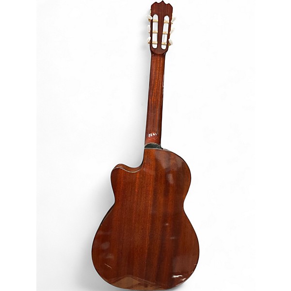 Used Alvarez Artist Series AC60SC Antique Natural Classical Acoustic Electric Guitar