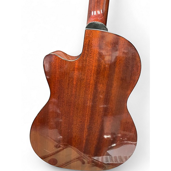 Used Alvarez Artist Series AC60SC Antique Natural Classical Acoustic Electric Guitar