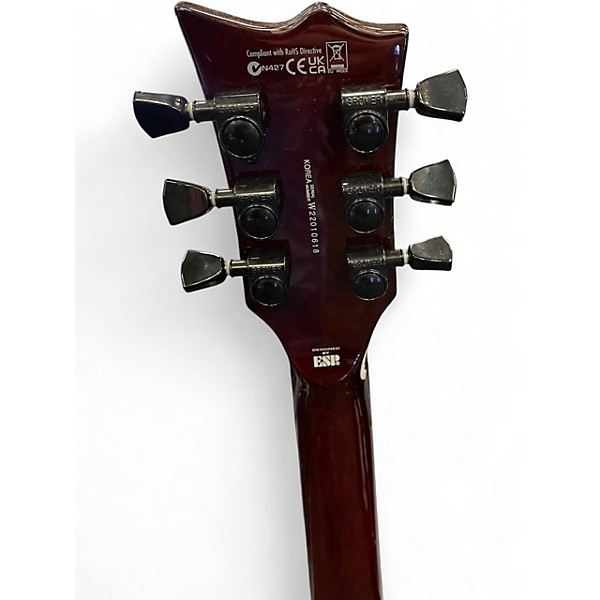 Used ESP LTD EC1000 Deluxe Anaconda Burst Solid Body Electric Guitar