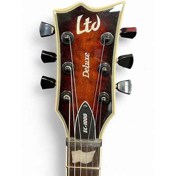 Used ESP LTD EC10FT Black Solid Body Electric Guitar