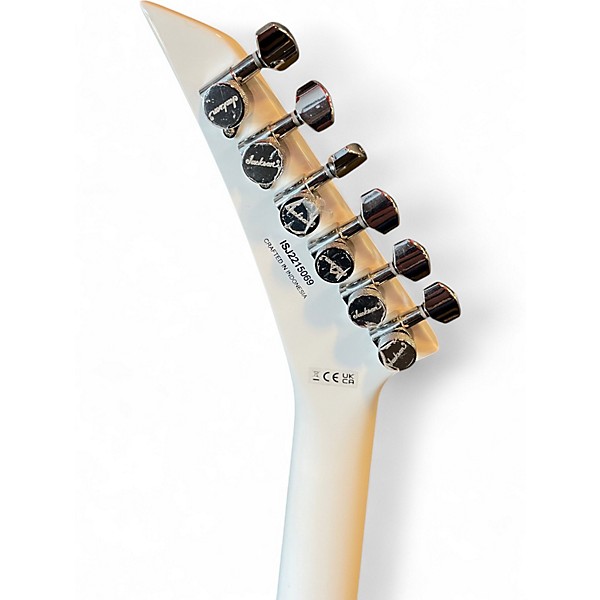 Used Jackson KVTMG King V Alpine White Solid Body Electric Guitar