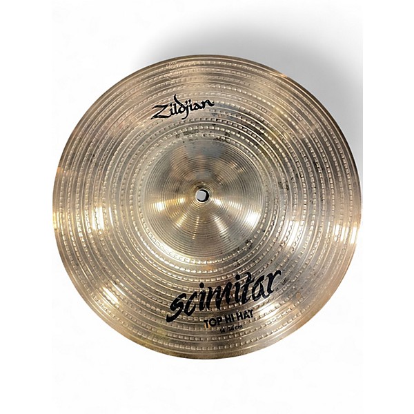 Used Zildjian 14in Scimitar Hi Hat Pair Cymbal