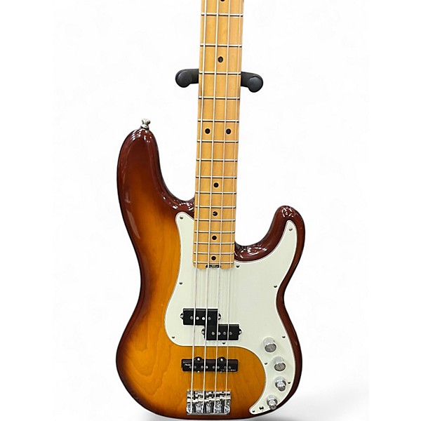Used Fender AMERICAN ELITE P BASS Tobacco Burst Electric Bass Guitar