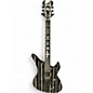 Used Schecter Guitar Research Synyster Gates Signature Custom S Black with Silver Pinstripes Solid Body Electric Guitar thumbnail