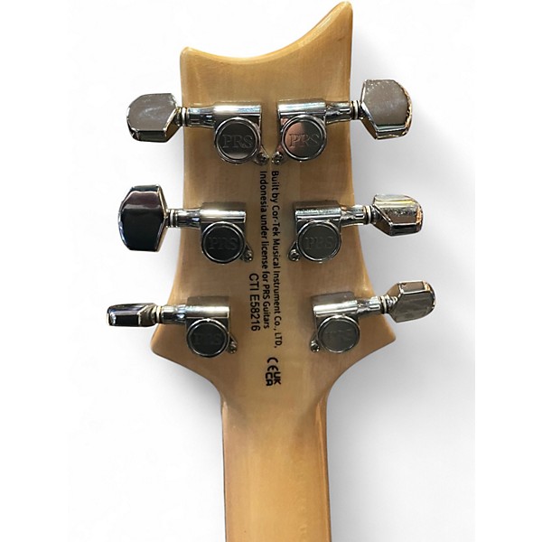 Used PRS SE Custom 22 Semi-Hollowbody TRANS YELLOW Hollow Body Electric Guitar