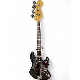 Used Fender American Standard Jazz Bass Black Electric Bass Guitar