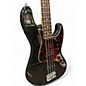 Used Fender American Standard Jazz Bass Black Electric Bass Guitar