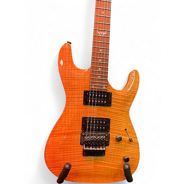 Used Dean Custom 350F Natural Solid Body Electric Guitar