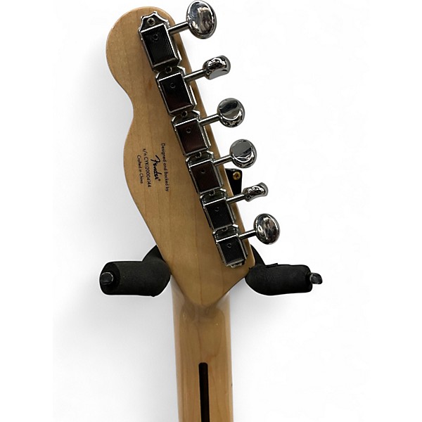 Used Jason Yots White Hollow Body Electric Guitar