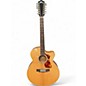 Used Guild F-25 12CE Deluxe Natural 12 String Acoustic Electric Guitar thumbnail