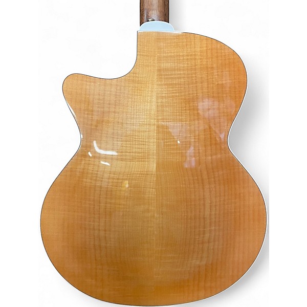 Used Guild F-25 12CE Deluxe Natural 12 String Acoustic Electric Guitar