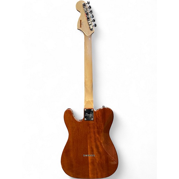 Used Squier Paranormal Esquire Deluxe Okoume Natural Solid Body Electric Guitar