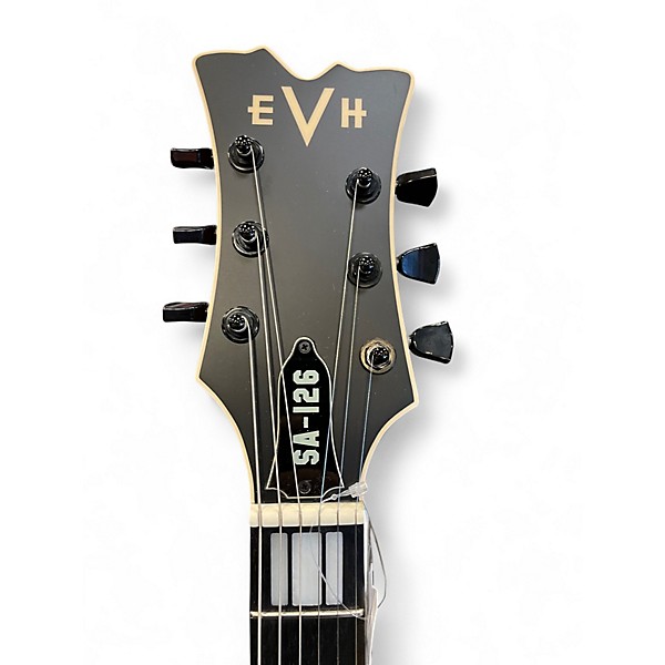 Used EVH SA-126 Special Semi-Hollow BLACK Hollow Body Electric Guitar