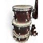 Used Ludwig 6 Piece BACKBEAT 6 PIECE SHELL PACK RED SPARKLE Drum Kit