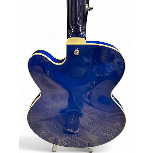 Used Ibanez AFS75T Artcore Bigsby Blue Hollow Body Electric Guitar