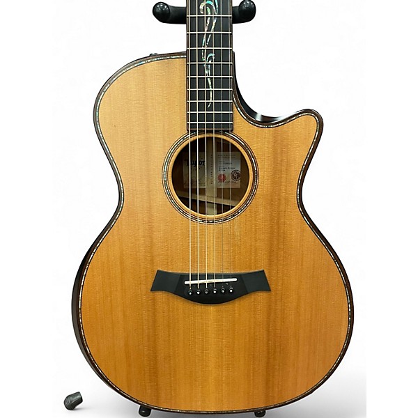 Used Taylor K14CE V-Class Builders Edition Natural Acoustic Guitar