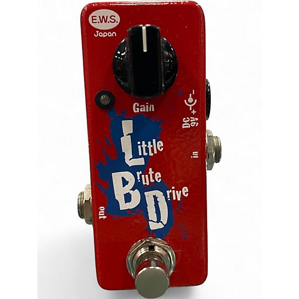 Used EWS LITTLE BRUTE DRIVE Effect Pedal