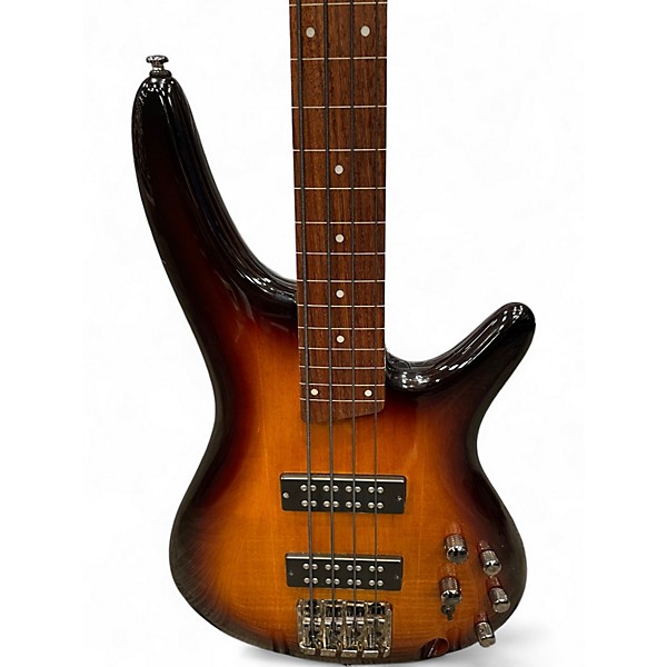 Used Ibanez SR370EF 2 Color Sunburst Electric Bass Guitar
