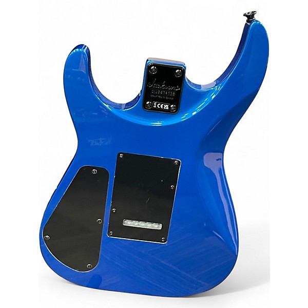 Used Jackson JS22 Dinky Metallic Blue Solid Body Electric Guitar