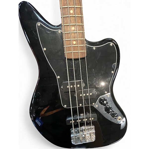 Used Squier Classic vibe Jaguar Bass Black Electric Bass Guitar
