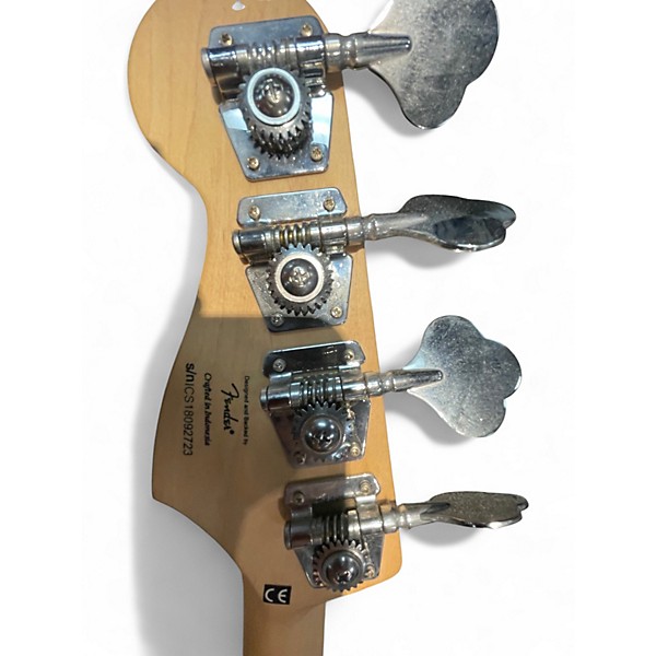 Used Squier Classic vibe Jaguar Bass Black Electric Bass Guitar