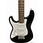 Used Squier Mini Affinity Stratocaster Left Handed Black Electric Guitar
