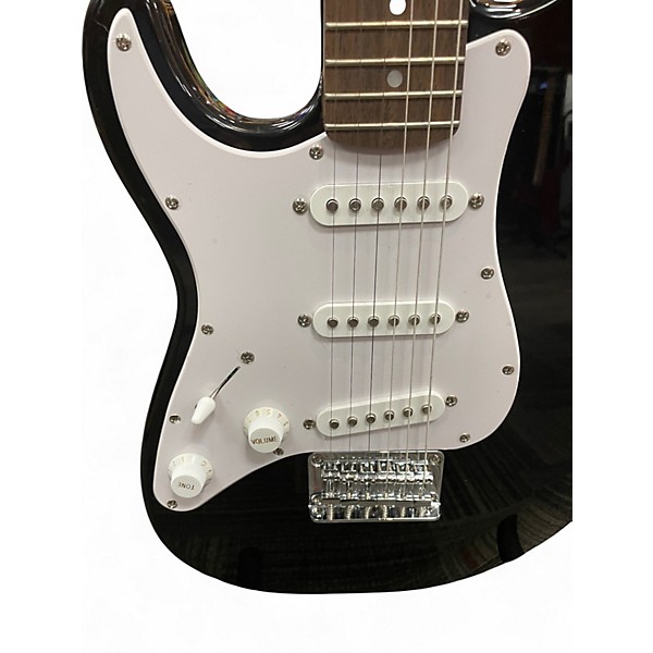 Used Squier Mini Affinity Stratocaster Left Handed Black Electric Guitar