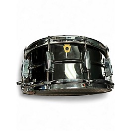 Used Ludwig 6X14 Black Beauty Snare Black Chrome Drum
