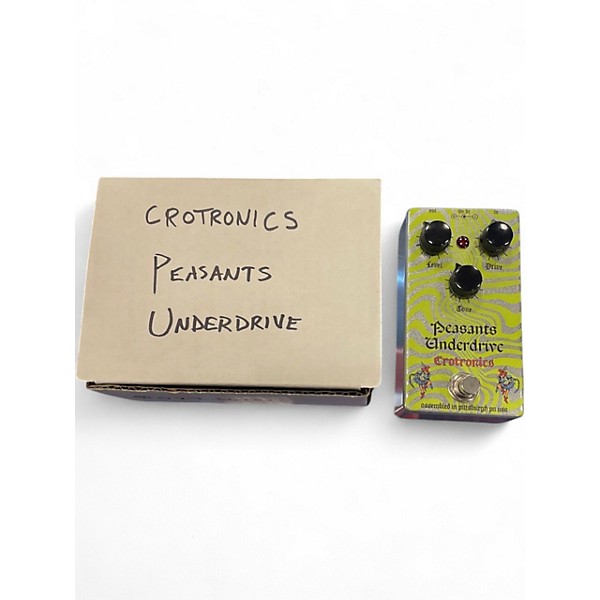 Used Crotronics PEASANTS UNDERDRIVE Effect Pedal