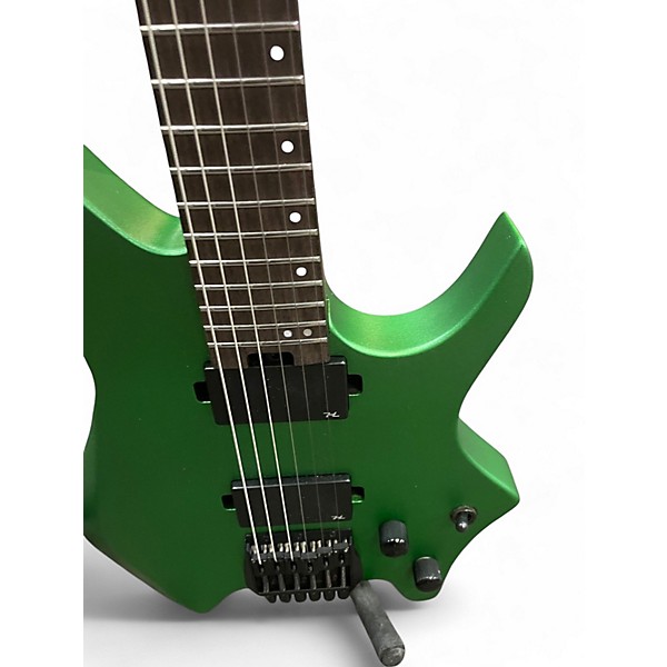 Used Hils NEXT Metallic Green Solid Body Electric Guitar