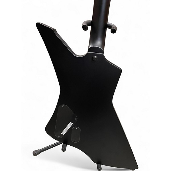 Used ESP LTD JAMES HETFIELD SNAKEBYTE SATIN BLACK Solid Body Electric Guitar